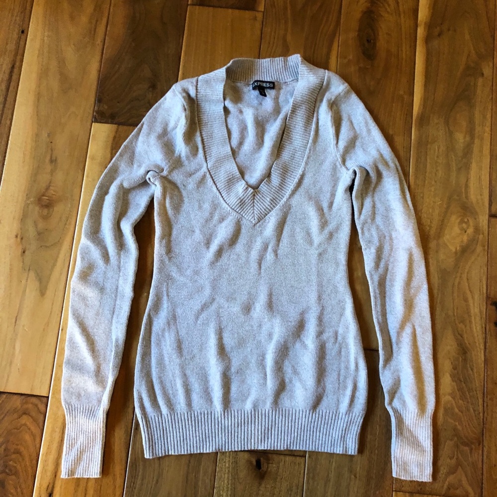 Express oatmeal sweater